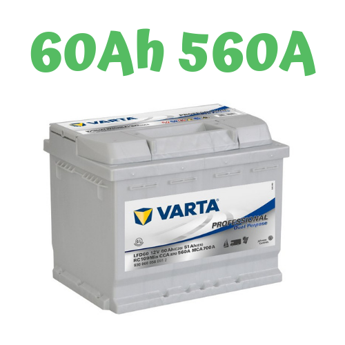 Trakční baterie VARTA LFD 60 Professional Dual Purpose 12V, 60Ah